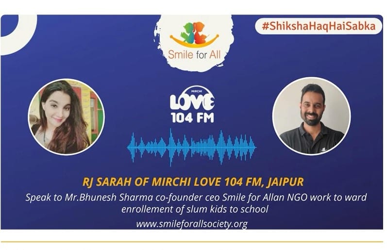 On-air interaction of Mr Bhunesh sharma on Mirchi Love (FM)